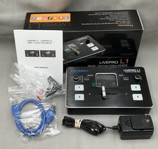 Feelworld LIVEPRO L1 V1 Live Stream Switcher 4 ingressi HDMI schermo LCD mixer video