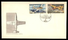 Mayfairstamps Czechoslovakia FDC 1967 dual planes Cover aau_73663