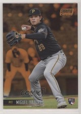 2021 Topps Stadium Club Chrome Orange Refractor 23/25 Miguel Yajure #317 0m4q