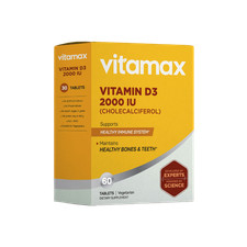 VITAMIN D3 Provides 2000 IU of most preferred form of Vitamin D - 01/2028