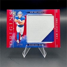 Panini Origins Football Cam Skattebo New York Giants Rookie Patch 25/99