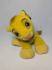 Rare 2002 Disney Lion King Simba Rattling Pur Plush Vintage EUC