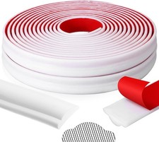 65.6ft Self Adhesive Flexible Molding Trim for Wall Door Mirror Cabinet