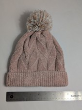 Vince Camuto Woman's Faux Fur Pom Beanie