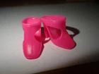 Vintage Barbie Doll Hot Pink Mod T Strap Heels Japan NICE