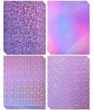 28 Holographic Cardstock Paper 8.5 x 11, 230GMS/85LB Metallic Cardstock Glitt...