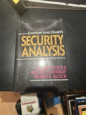 Graham & Dodd's Security Analysis 5th Edition (1988)