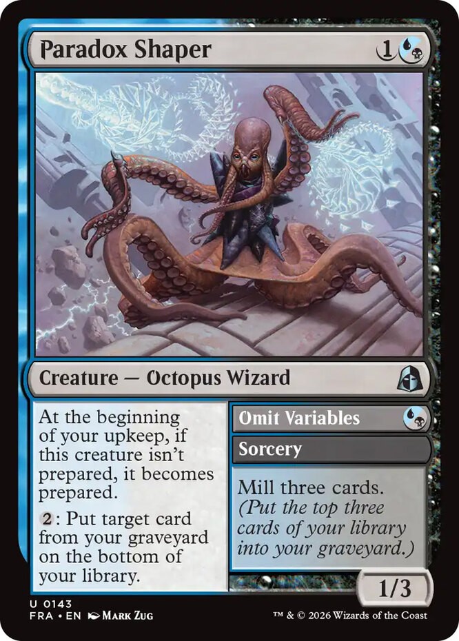 Paradox Shaper~0143~NM~(FRA) - Reality Fracture~MTG