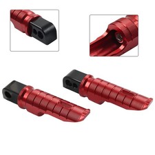 Red Rear Foot Pegs for Suzuki V-Strom 650 DL650 2018-2024 GSXR1000 2017-2024