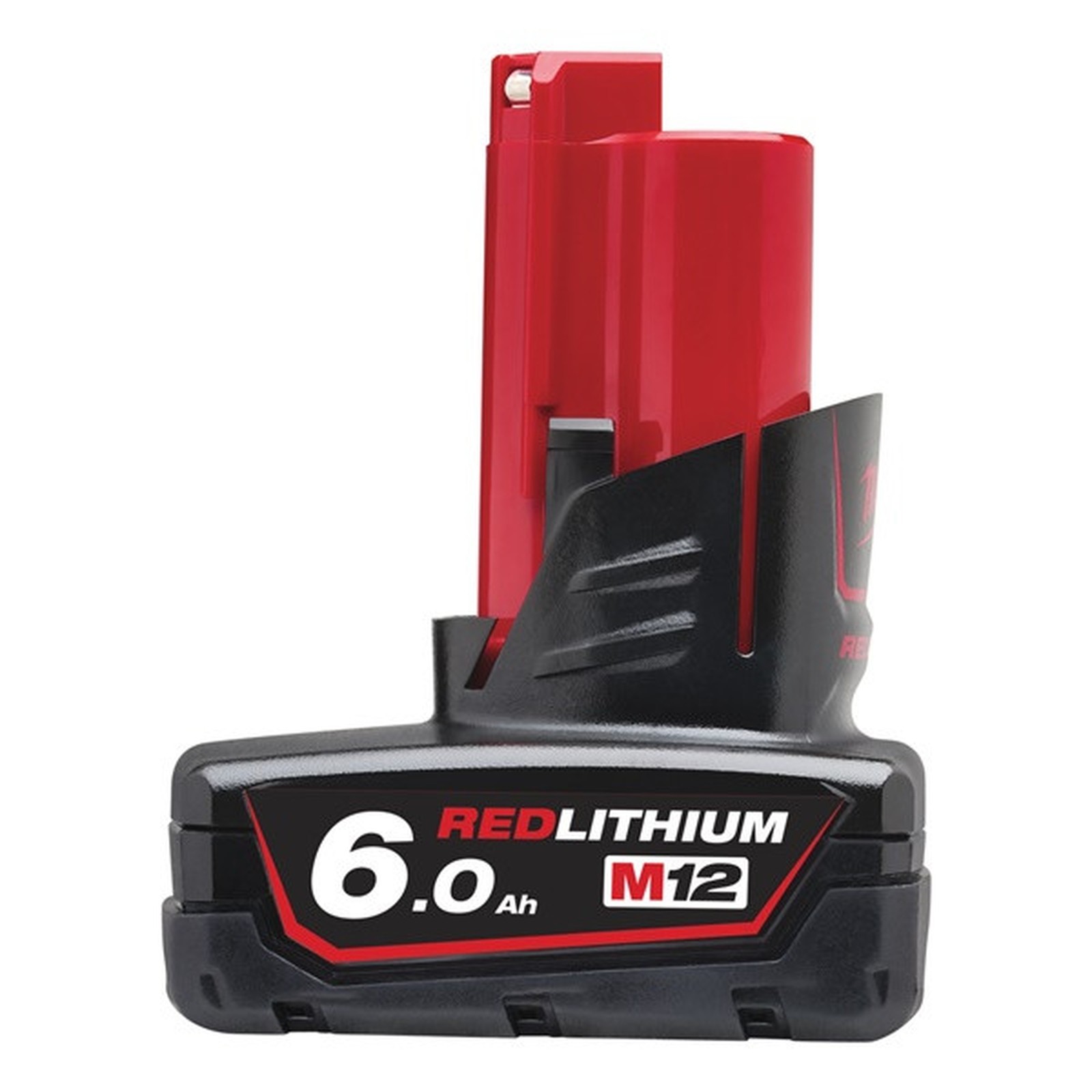 MILWAUKEE M12 6.0 Ah Battery - M12 B6 - REDLINK Digital Overload Protection