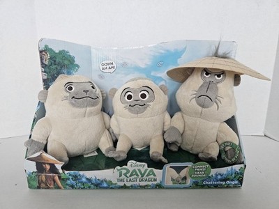 Disney's Raya and the Last Dragon Chattering Ongis Plush Works New Batteries Inc