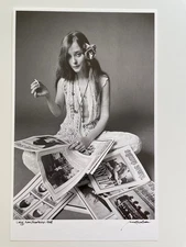 Baron Wolman Signed groupies photograph 1968 Rolling Stone Rags Hippie Fashion