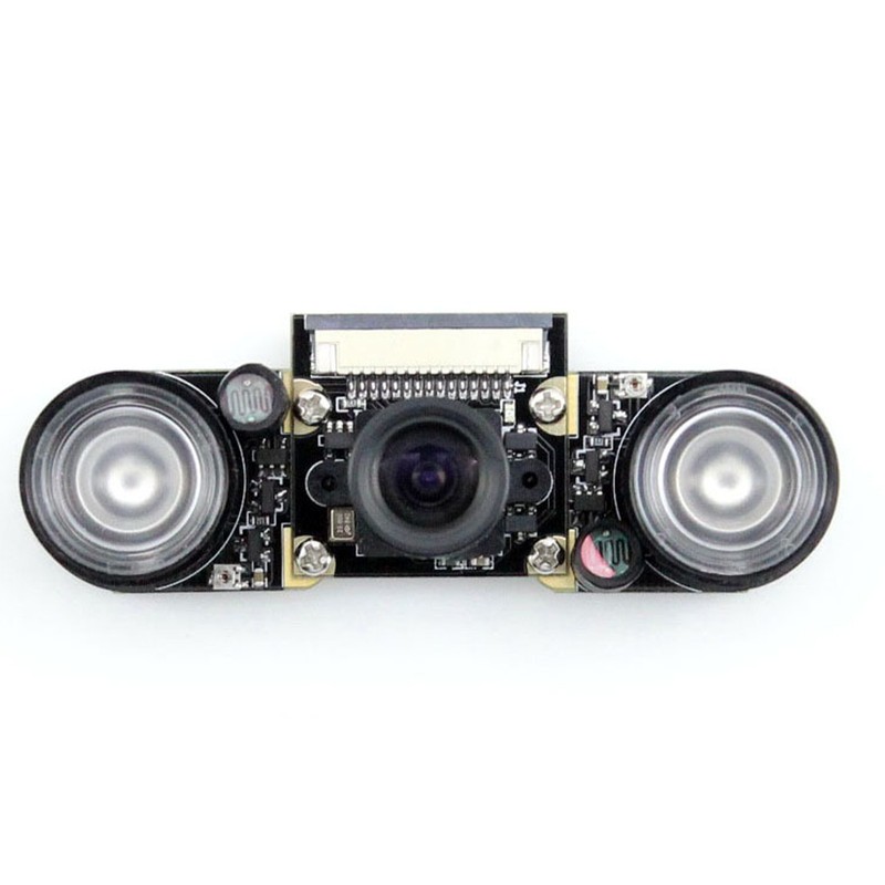 Raspberry Pi Camera Module IR Night Vision 3.6mm Fish Eye Mini Octoprint Kit D