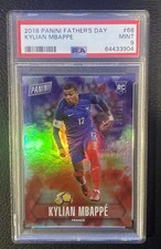 KYLIAN MBAPPE 2018 Panini Father's Day #68 RC ROOKIE 266/399 PSA 9 France ???? 