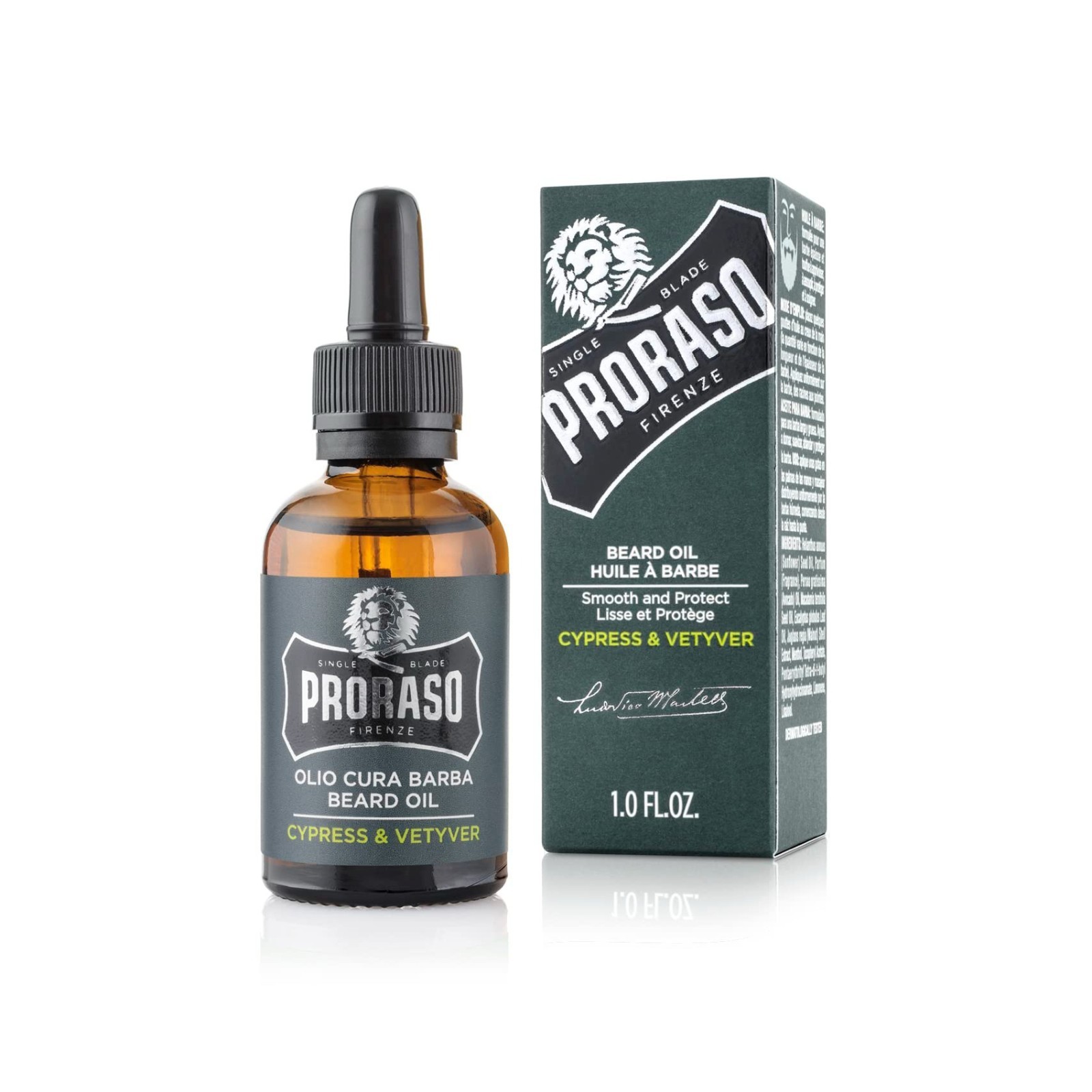 Proraso Beard Oil 30ml Cypress & Vetyver #8371-CYP