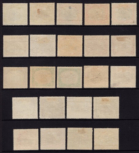 PAPUA 1916-31 LAKATOI SET WITH SHADES TO 2s.6d, SG 93/105, FINE MINT, CAT. £322 - Picture 2 of 2