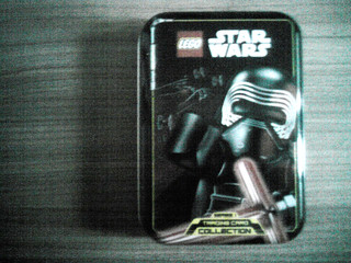 LEGO STAR WARS TRADING CARD SERIE 1: MINI TIN KYLO REN LEER! KEIN INHALT!!