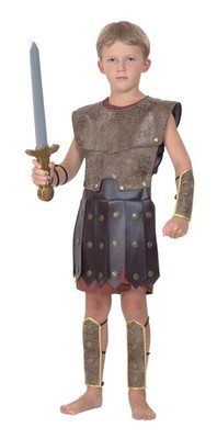 Bristol Novelty Warrior Costume Age 4 - 6 years