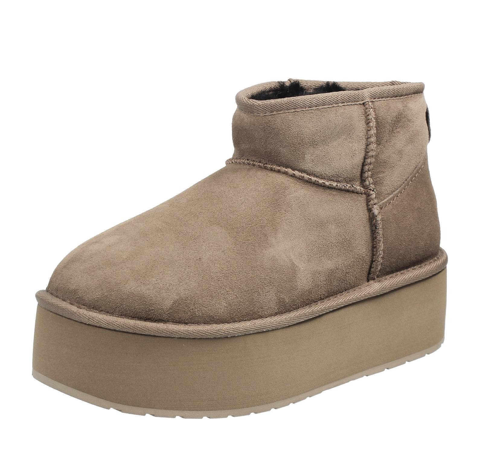Emu Stinger Micro Flatform - Flatform Stiefeletten aus Schafsand - Gre 41 37590₽