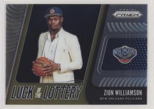 2019-20 Panini Prizm Luck of the Lottery Zion Williamson #1 pr9