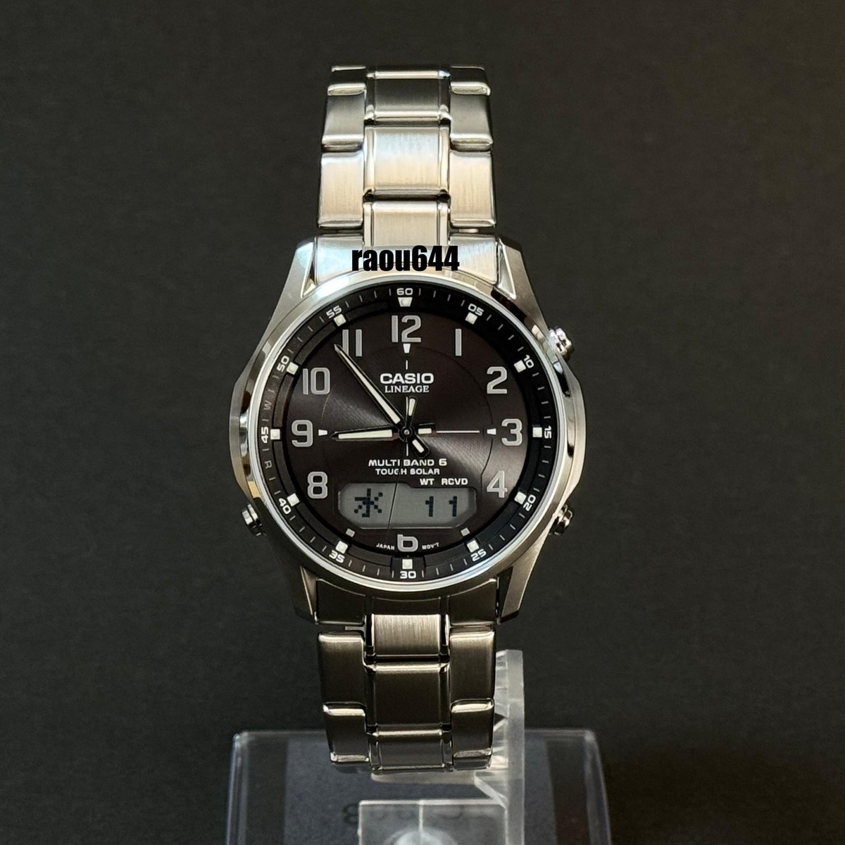 D*a様 ジャンク　カシオ CASIO LINEAGE LCW-M100DE-1A3JF Tough Solar Atomic Radio Watch