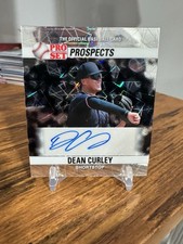 2026 Leaf Pro Set Metal Baseball Dean Curley Top Prospect Mini RC #1/1 Auto