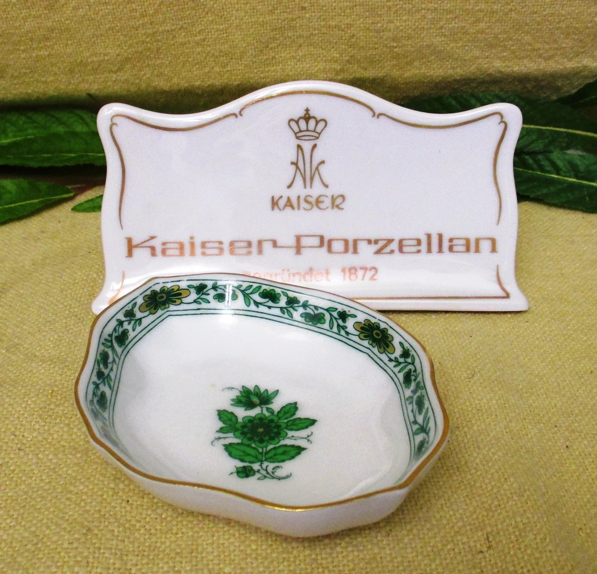 AK Kaiser Schönbrunn - Konfektschale Salmiakschale 10,3 cm