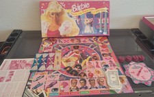 Barbie Queen of the Prom Board Game 1991 Golden Games