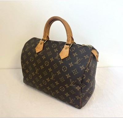 Louis Vuitton Speedy 30 Monogram Handbag Used
