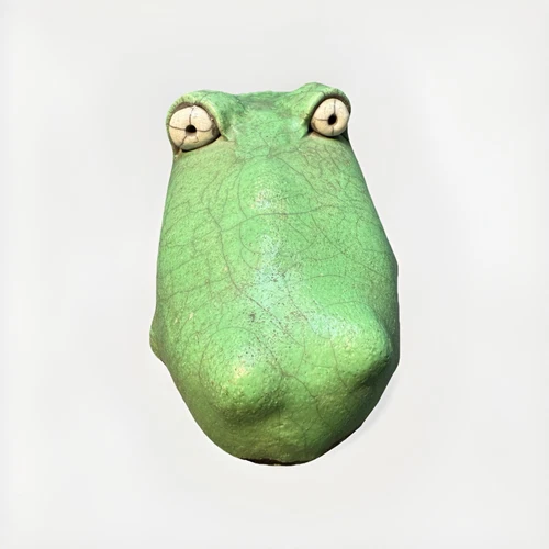 Billy Ray Mangham Whimsical Alligator Sculpture Texas Clay Artist