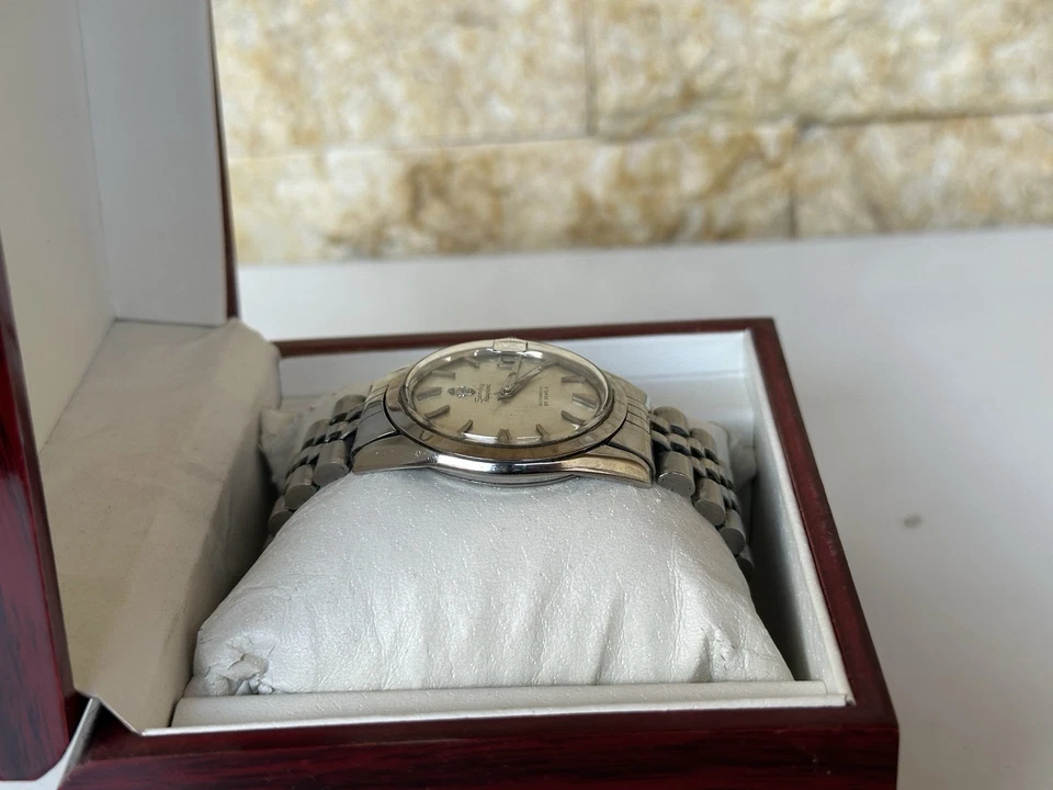 Reloj Sandoz Aquaplane Vintage Años 60 Automático 25 Joyas Fecha 36mm Caballeros Suizo Foto 3 de 4