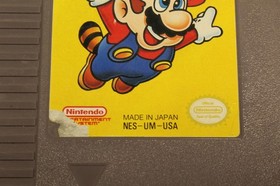 Vintage Nintendo Super Mario Bros. 3 Game Cartridge NES-UM-USA 1st Print