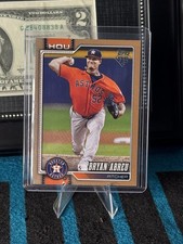 Topps 2026 Series 1 Bryan Abreu Houston Astros Gold #’d/2026 Baseball #231