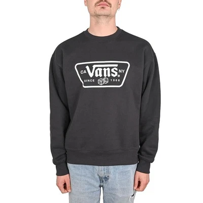Vans Pull en Équipe Coton Knu Patch Manches Longues Noir - Photo 1/4