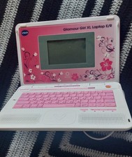 VTech Glamour Girl XL Laptop E/R Lerncomputer - Weiß/Rosa (80-117964)