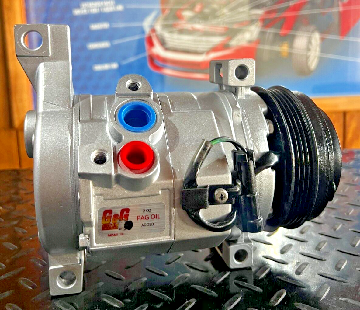 A/C COMPRESSOR FIT CHEVROLET TAHOE, GMC YUKON, CADILLAC ESCALADE 77362 ...