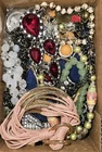Costume Jewelry Lot ALL WEARABLE 3+lbs. Vintage-Mod Treasure Hunt #136