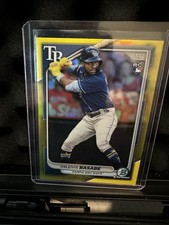 2024 Bowman Chrome Sapphire Edition - Osleivis Basabe #76 Yellow /75 (RC)