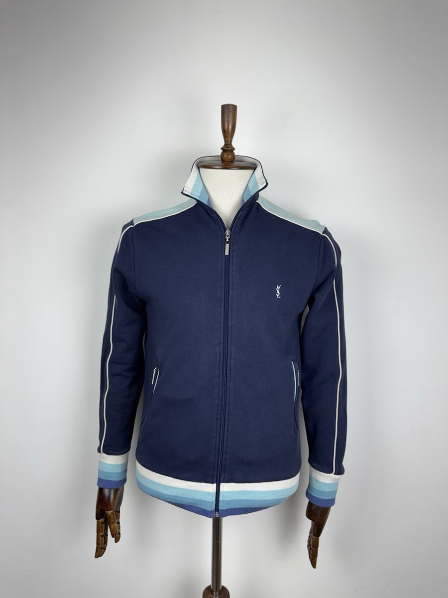 Vintage YSL Yves Saint Laurent Pour Homme Track Jacket Men's size