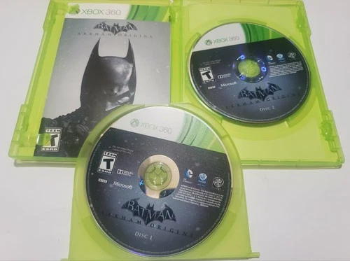 New ListingBatman: Arkham Origins – Xbox 360 Game (2 Discs) Complete
