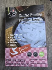 Konjac Udon Noodles, Shirataki Noodles 8 Pack Inside, Vegan Food, Gluten Free,