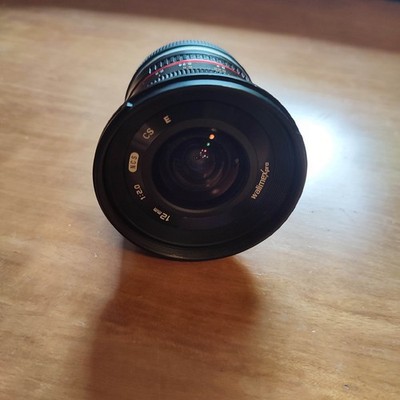 Walimex (Samyang) Pro 12mm f2.0 Objektiv, Sony, E-Mount