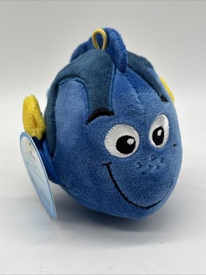 HALLMARK FLUFFBALLS Disney Finding Nemo DORY 3'' PLUSH BALL ORNAMENT Stuffed NEW