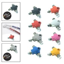 Brake Oil Hose Pipe Three Way Connector for Dirt Bike ATV Motorbike