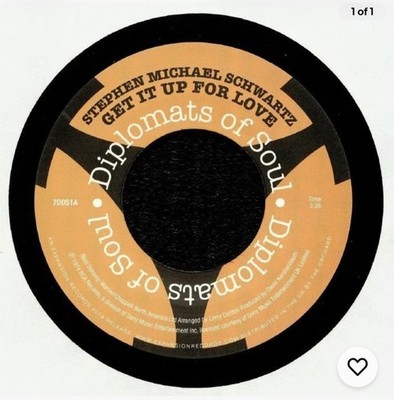 Diplomats Of Soul - SCHWARTZ, Stephen Michael - Get It Up For Love - Vinyl (7'')
