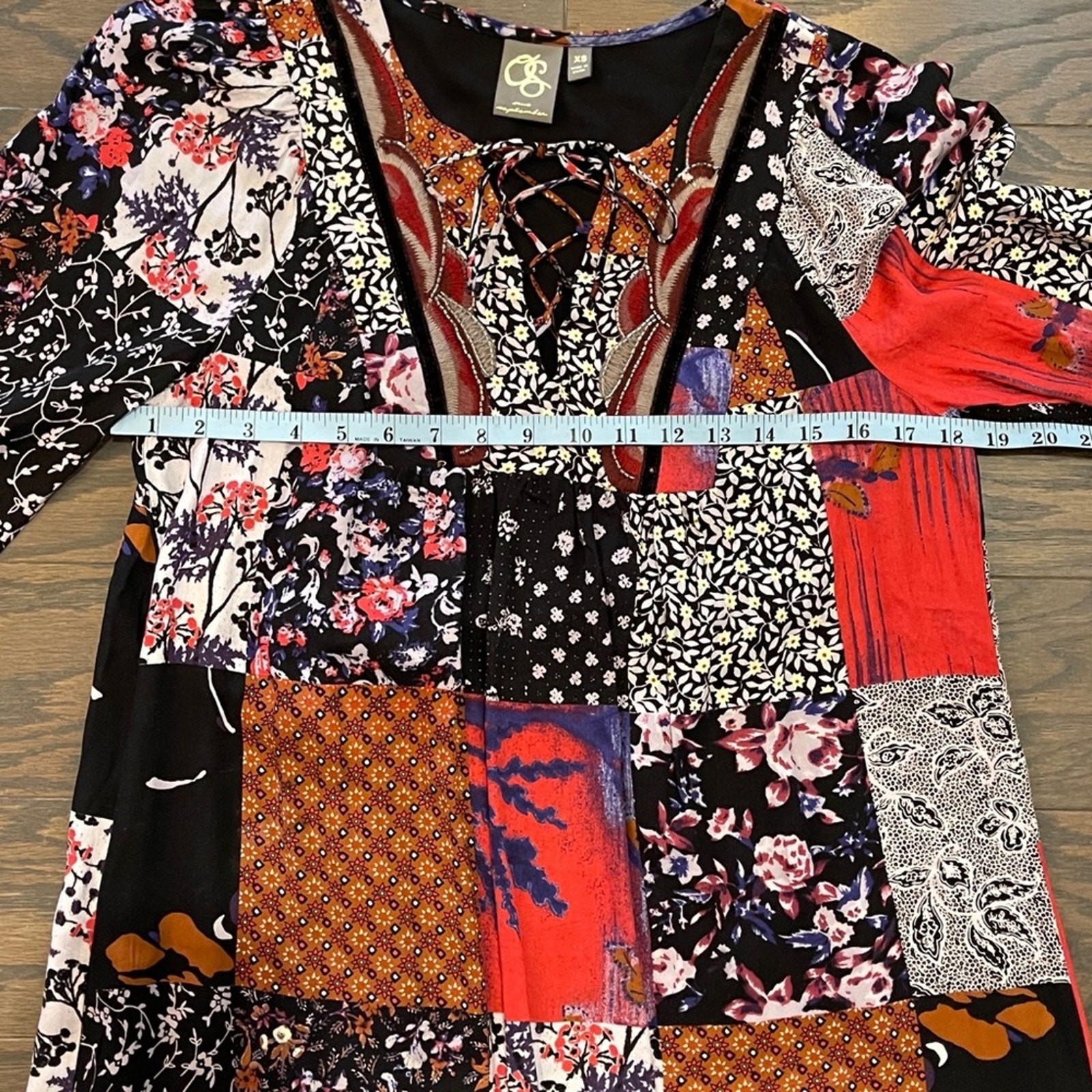 Anthropologie Arcata Patchwork Pattern Dress by O… - image 7