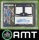 Ousmane Dieng RC 2022-23 Panini Obsidian 29/99 Rookie Jersey Auto Thunder Patch