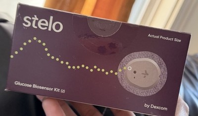 Stelo Glucose Biosensor Kit (2 Pack)   Continuous Monitoring Sensors 11/31/26
