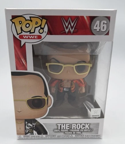 Funko Pop! Vinyl WWE The Rock Wrestling Vinyl Figure Multicolor #46