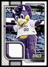 2026 Topps Mascots Relics Dinger Colorado Rockies #MAS-DIN